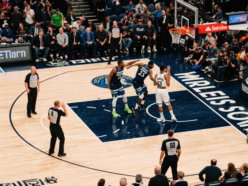 森林狼逆转活塞,爱德华兹闪耀,全场冲突7人遭驱逐 在体育竞技的世界里,任何事情都有可能发生